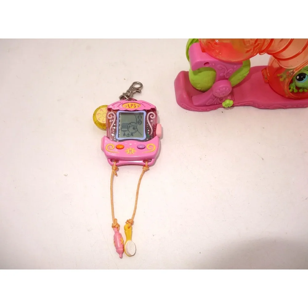 Littlest Pet Shop Digital Pet Guinea Pig LPS Rare 2006 Russell The Hedgehog On‎